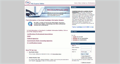 Desktop Screenshot of candidate.psiexams.com